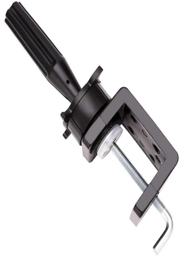 BARBERPLAN Wig Mannequin Head Stand for Table, Human Hair Mannequin Head Table Clamp Stand,Table Wigs Head Stand Swiveling Wig Head Styling Clamp with Adjustable Rotator - for Salon & Home Use(Small Type) - Image 1